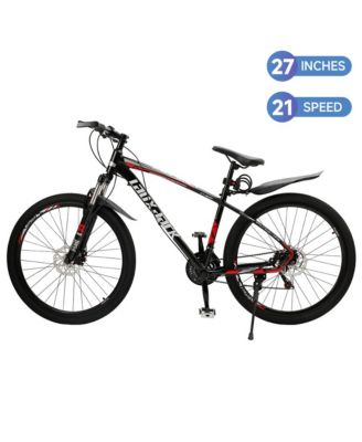 27.5-Inch 21-Speed Mountain Bike with Lightweight Magnesium Alloy Wheels & Dual Disc Brakes for Agile Riding