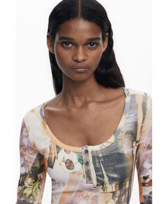 Women's Cut-out space dress