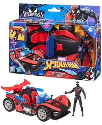 Marvel VenomVersus Epic World of Action Miles Morales Remix Blast Racer Action Figure Set