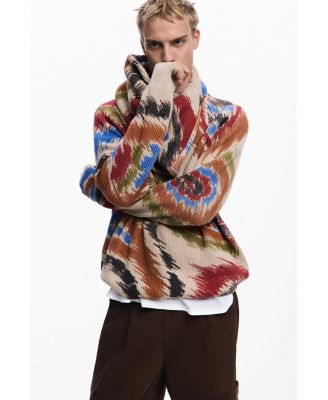 Men's Abstract paisley sweater