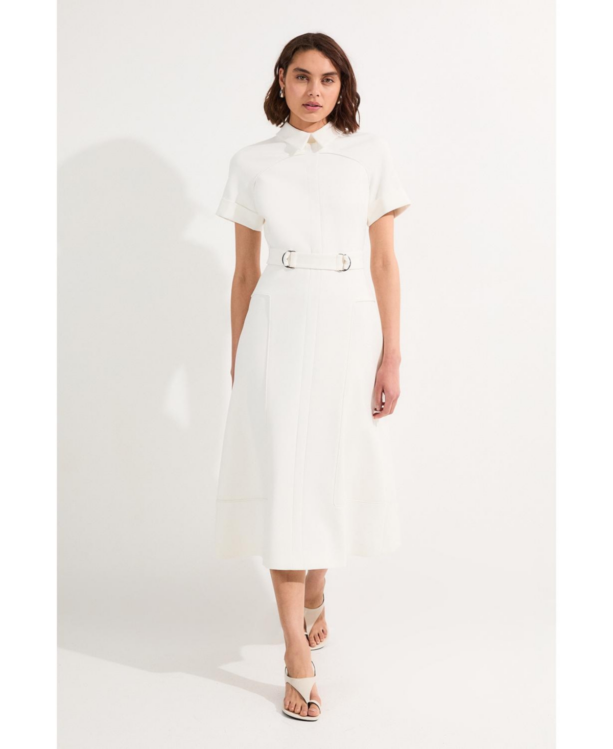 Karen Millen Women's Full Skirted Midi Dress