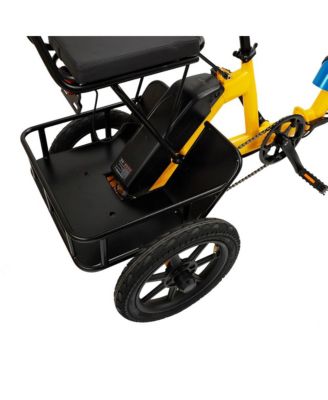 Electric Tricycle for Adults E-Trike with 3-Speed 350W Motor & 28-Mile Range | Compact Foldable Design