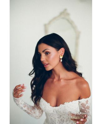 Elise Baroque Drop Earrings