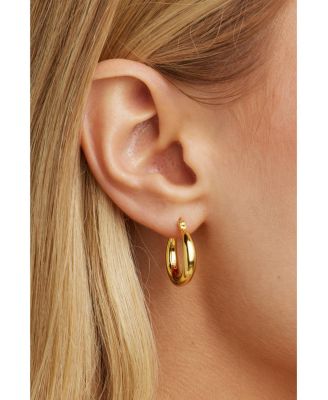 Nadia Classic Gold Hoops