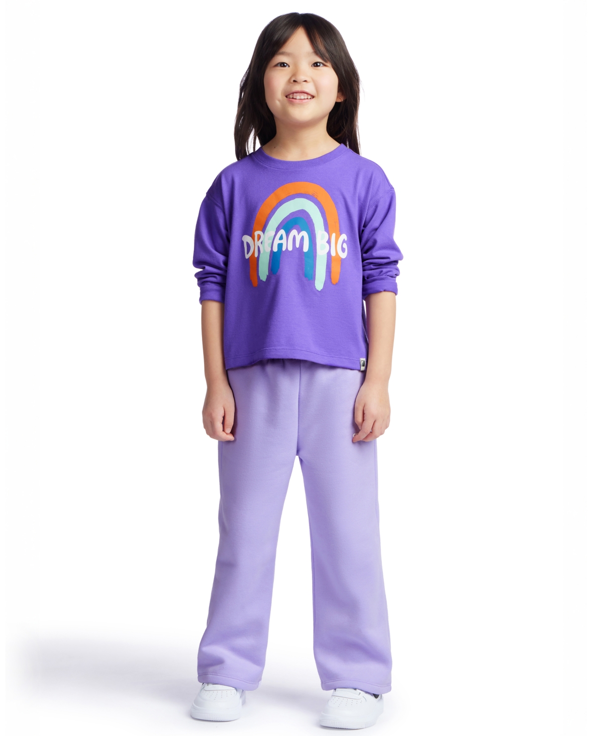 Color Lab Unisex 2t-6x Wide Leg Jogger Pants In Animal Print