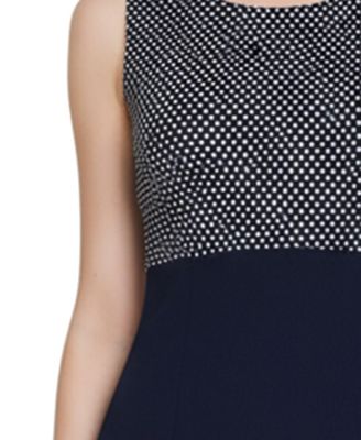 Women's Scoop Neck 3/4 Sleeve Dress