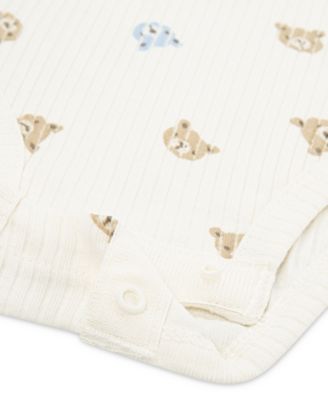 Baby Boys' Long-Sleeve Bodysuits, 2-Pack Set