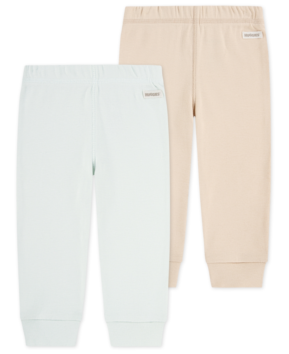 Huggies Baby Boys and Girls 2-Piece Pull-On Pants - Baby Mist, Beige
