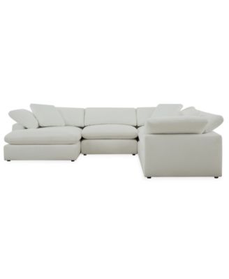Fog 5-Pc. Fabric Chaise L-Sectional Sofa Set