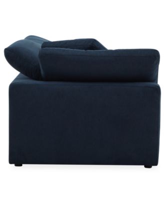 Fog 3-Pc. Fabric L-Sectional Ottoman End Sofa Set