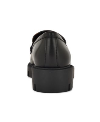 Womens Marela Tassel Lug Sole Loafers