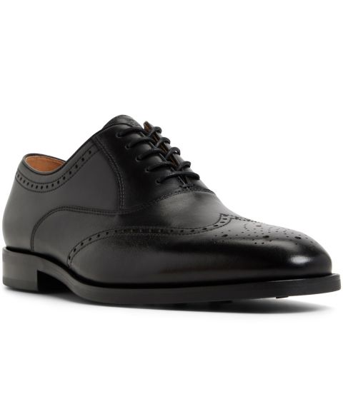 Мужские туфли Brooks Brothers McArthur Lace-Up Oxford, цвет: Чёрный