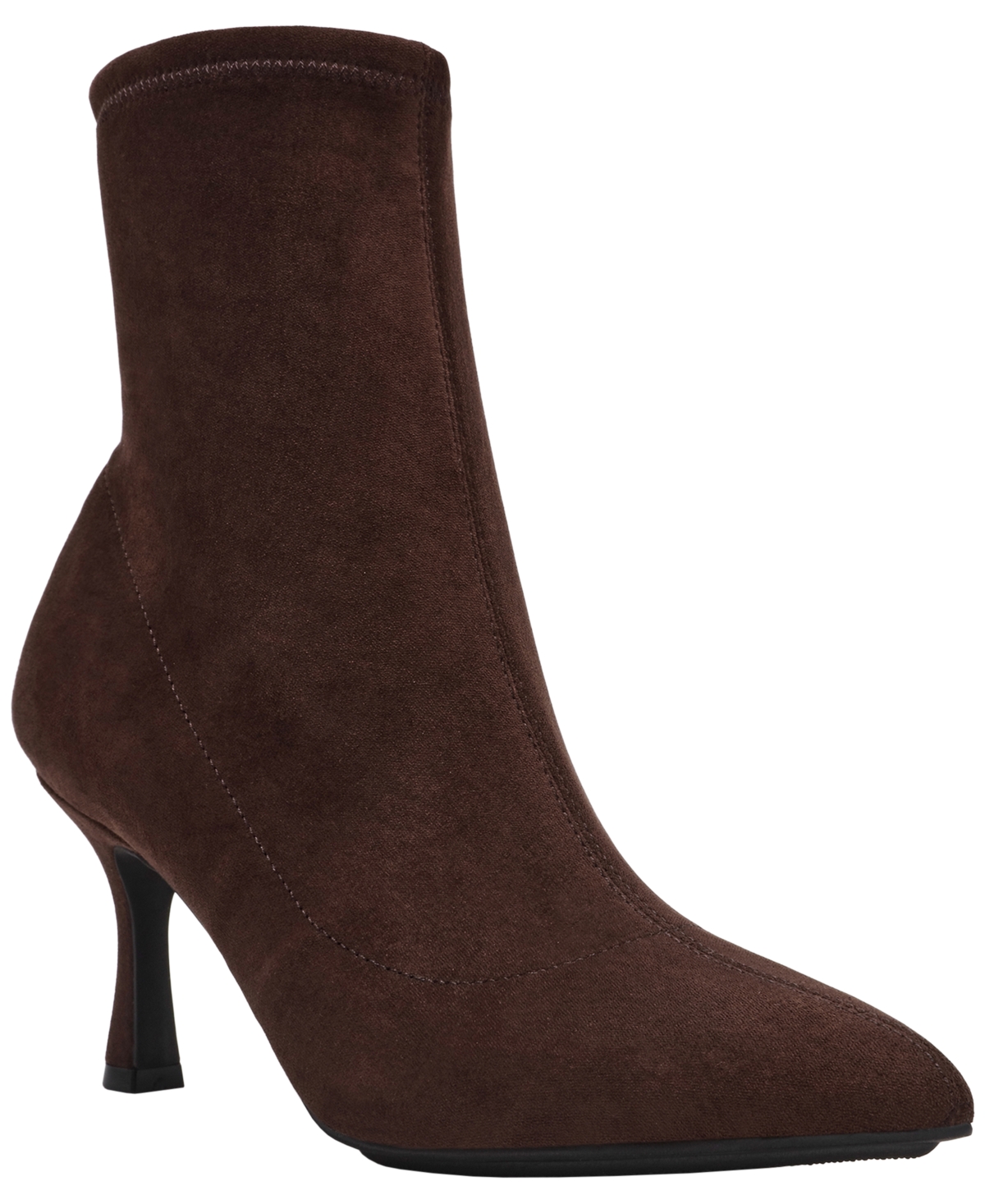 Anne Klein Women's Reesse Pointed Toe Booties In Brown