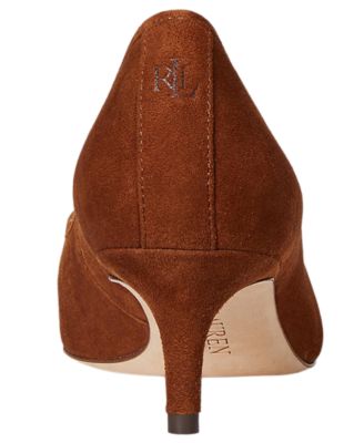 Women's Adrienne Suede Kiltie Pumps