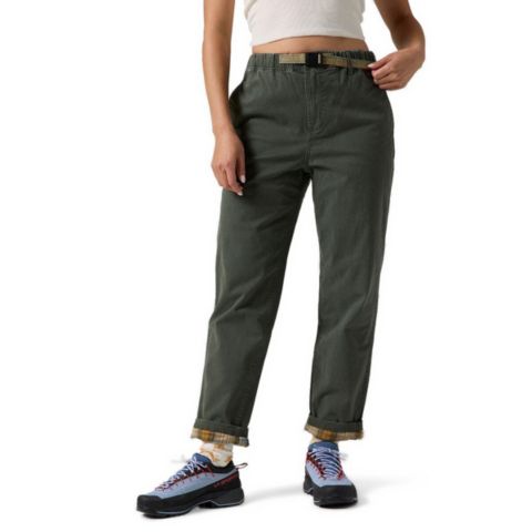 Женские брюки Backcountry BGA Venture Daily Flannel Lined Pant Casual, цвет: Climbing Ivy