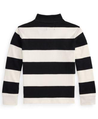 Boys' 2T-7 Long-Sleeve Mock Neck Sweatshirt