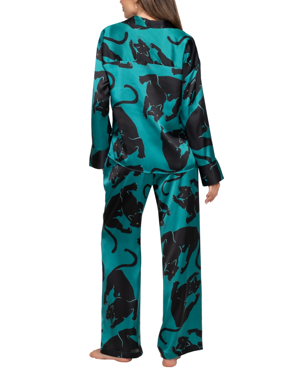 Midnight Bakery Women's 2 Piece Long Sleeves Top and Pants Loungewear Set