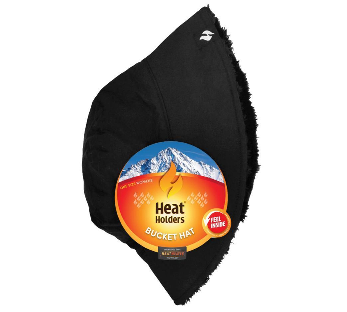 Heat Holders Women's Victoria Water Resistant Bucket Hat In Black