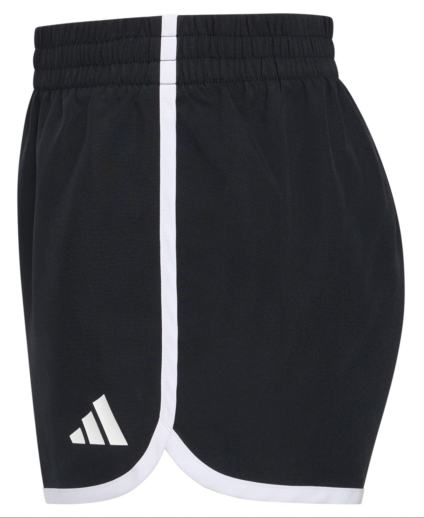 Шорты adidas Pacer Pull-On Shorts для девочек, цвет: Чёрный — фото 7