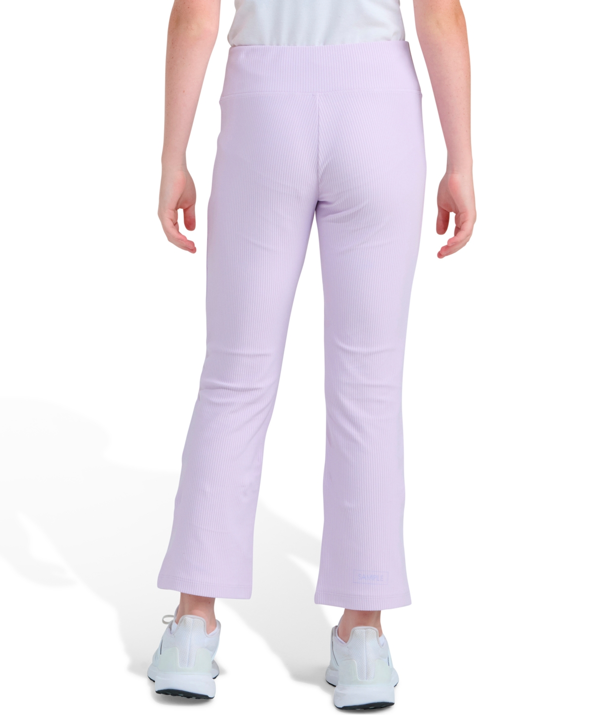 adidas Girls 8-16 Elastic Waistband Kick Flare Leggings