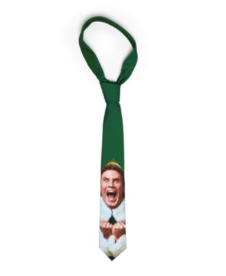 Men's Elf Tie - Christmas Necktie - Formal And Casual - Including 1 Tie - Multicolor