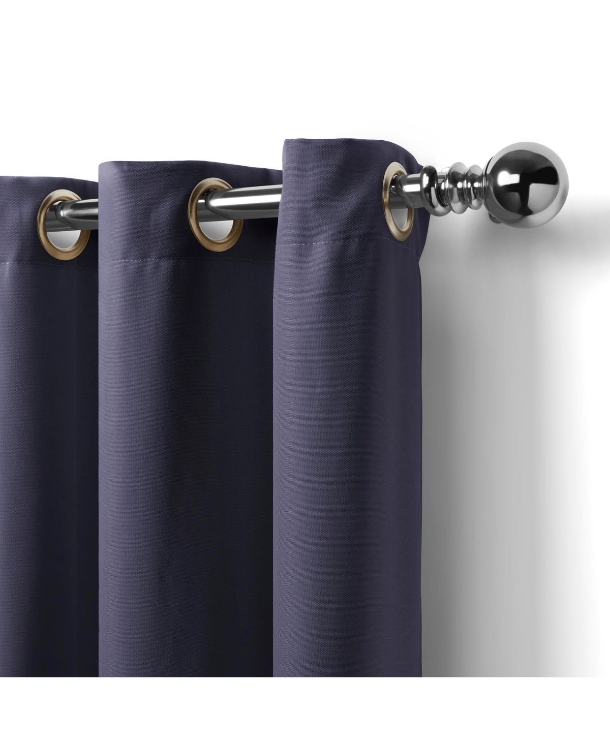 Elrene Home Fashions Connor Solid Indoor/Outdoor Window Curtain