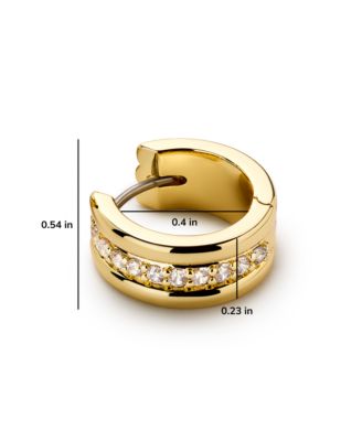 Huggie Earrings - Asher Triple