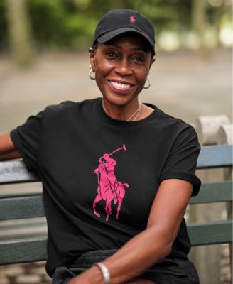 Women's Pink Pony Crewneck T-Shirt
