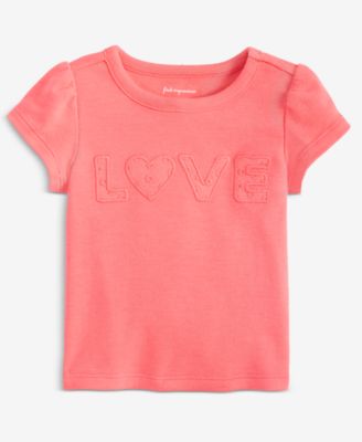Girls Toddler 2T-4T Love Top, Macy's Exclusive