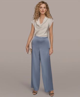 Women's Wide Leg Pull-On Pants