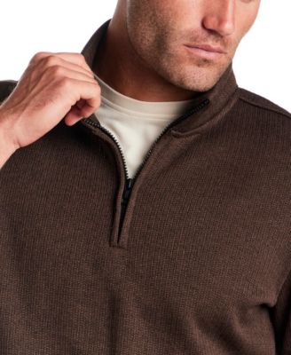 Men's Ribbed 1/4-Zip Sweater
