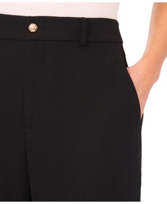 Women's Cropped Straight Leg Tailored Pants