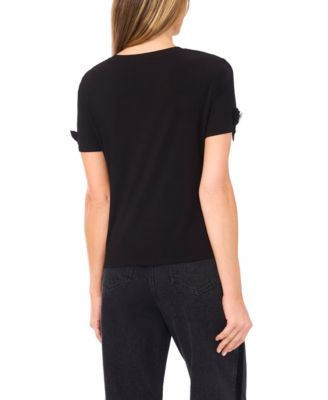 Women's Short Sleeve Knit Top