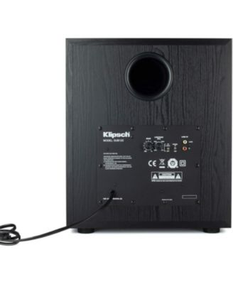 SUB-120-BLACK Synergy Black Label Subwoofer Speaker (2020)