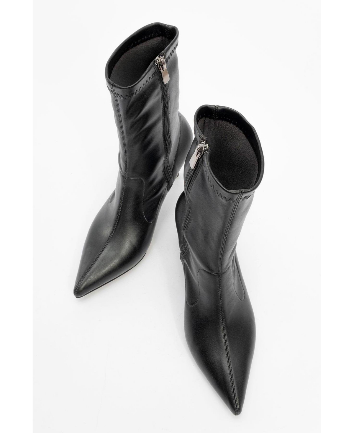 Prologue Shoes Thalin Zip Stiletto Boot (Women