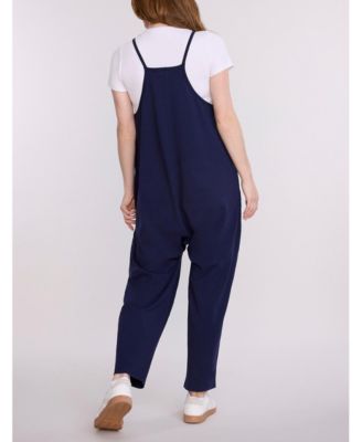 Women's Sleeveless Relaxed Fit Maternity Jumpsuit