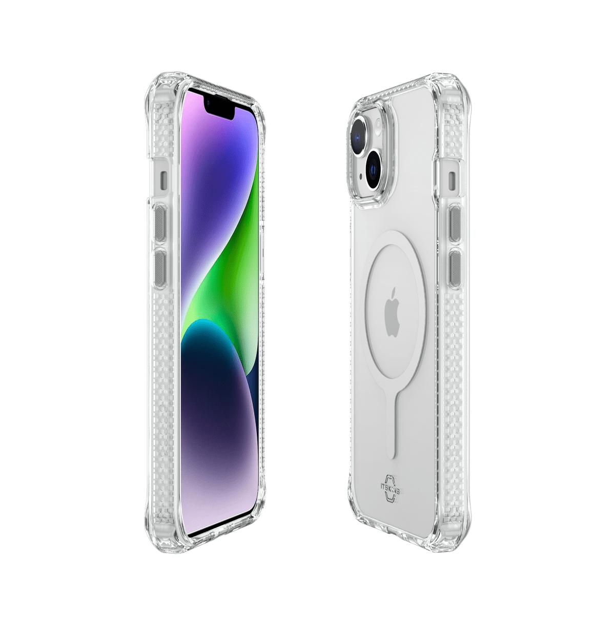 ITSkins Hybrid_R Clear MagSafe Case for Apple iPhone / iPhone / iPhone