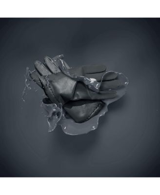 Men's Men`s Premium Lamb Leather Touchscreen Gloves "JORDAN" Cashmere Lining