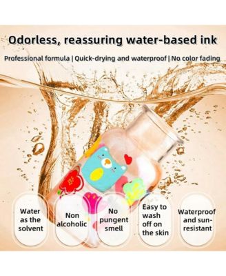 36 Colors Acrylic Paint Markers with Medium Tip Point, Premium Paint Pens for Rock, Glass, Paper Painting, Kids & Adults Christmas DIY