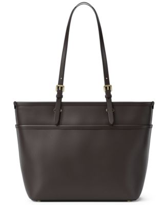 Michael Kors Winston Large Leather Zip-Top Tote Bag