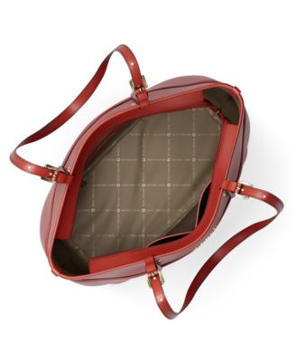 Michael Kors Winston Large Leather Zip-Top Tote Bag