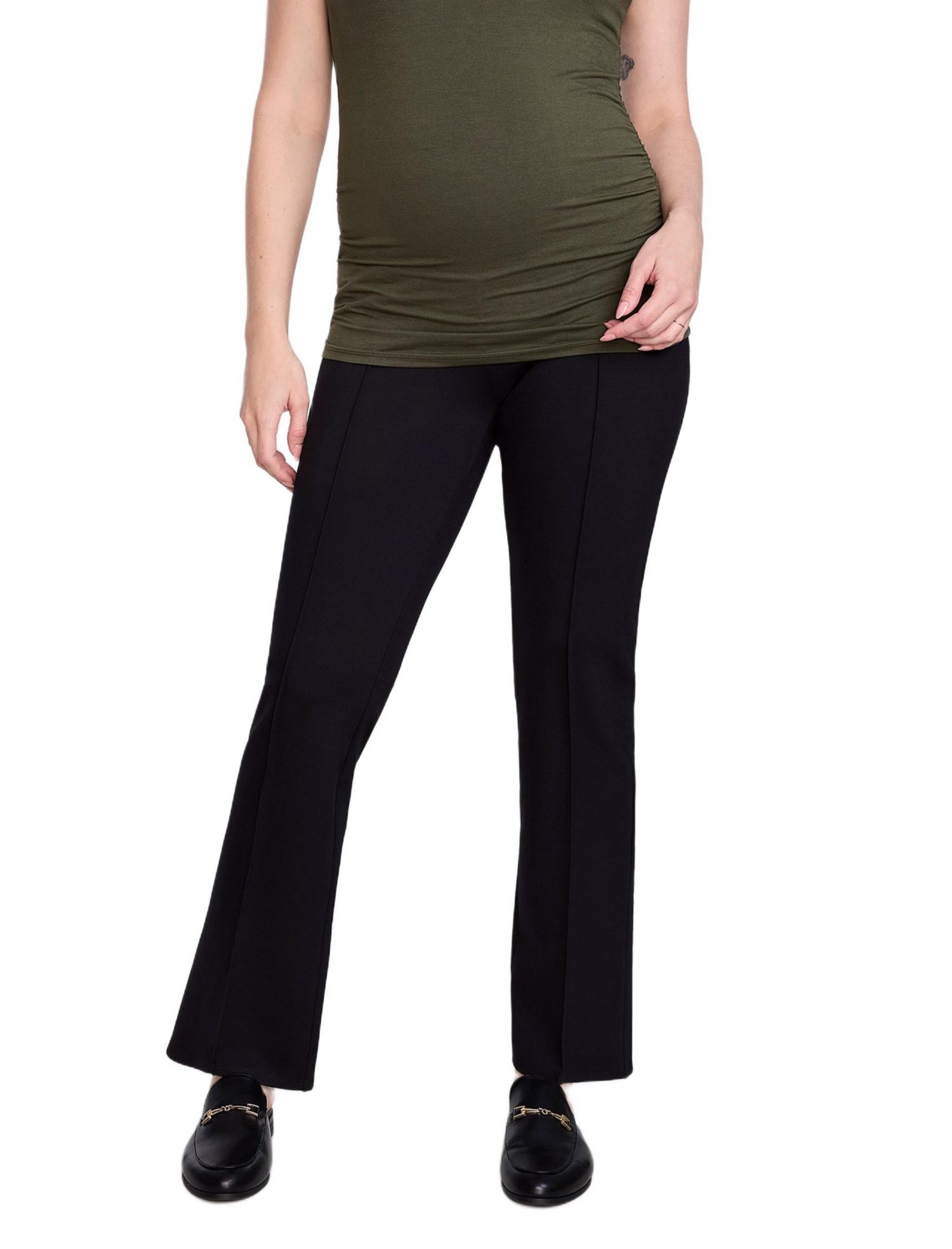 Women's Secret Fit Over the Belly Full Length Ponte Pant - Motherhood