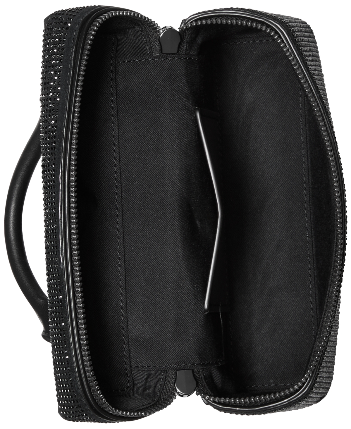 Michael Kors Michael  Jana Top Handle Crossbody Bag In Black