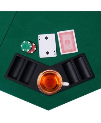 48 Inch 8 Players Octagon Fourfold Poker Table Top