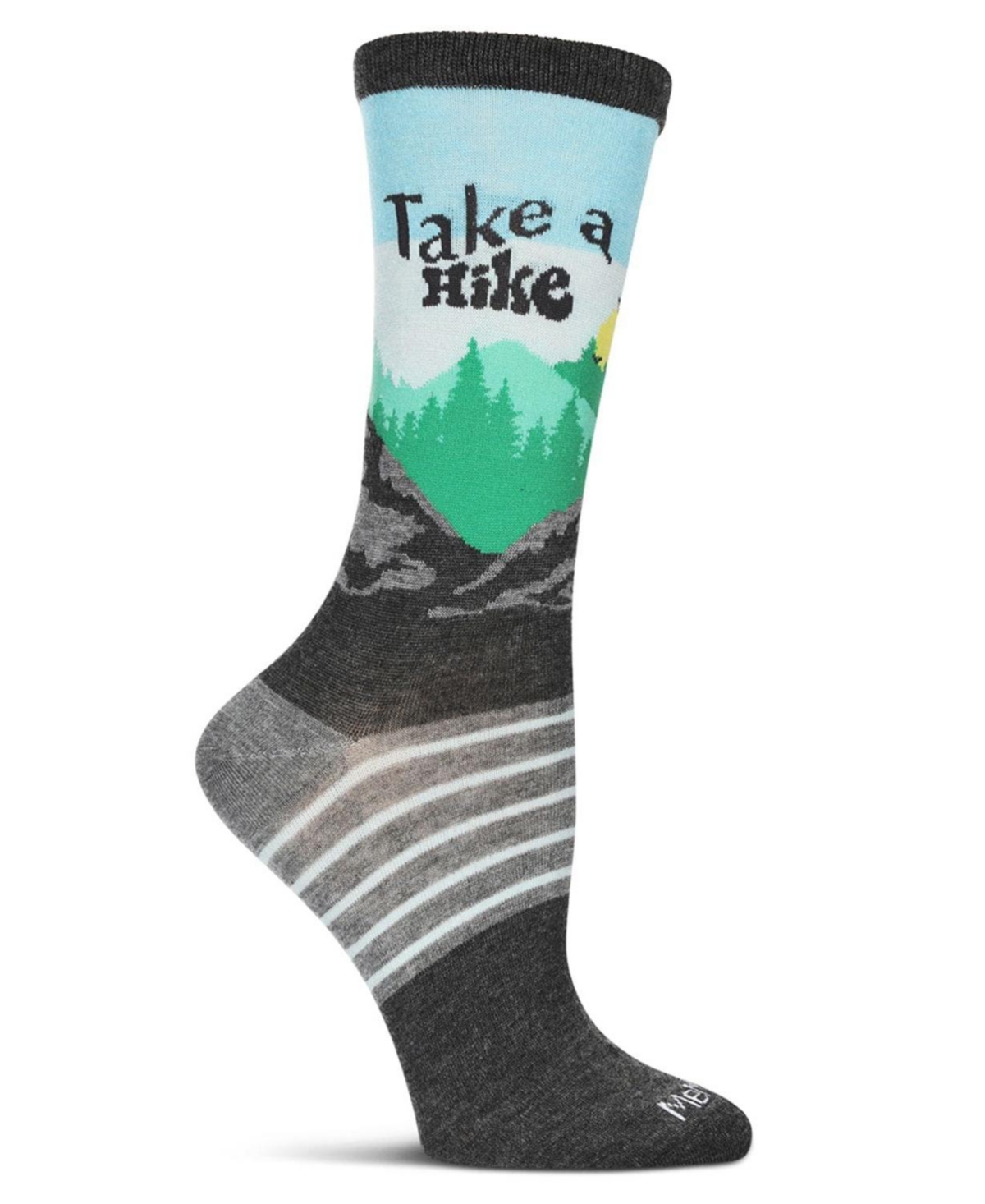 MeMoi Women's Take A Hike Rayon From Crew Socks