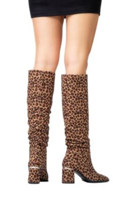 Women's Vianella Block Heel Knee High Boot
