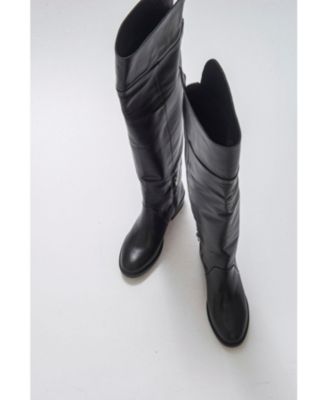 Petya Leather Over the Knee Boot (Women)