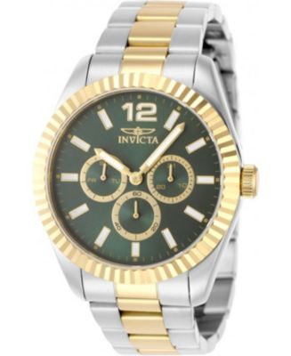 Invicta Men's 49517 Specialty Quartz Chronograph Green Dial Watch