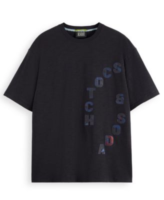 Men's Loose-Fit Applique T-Shirt