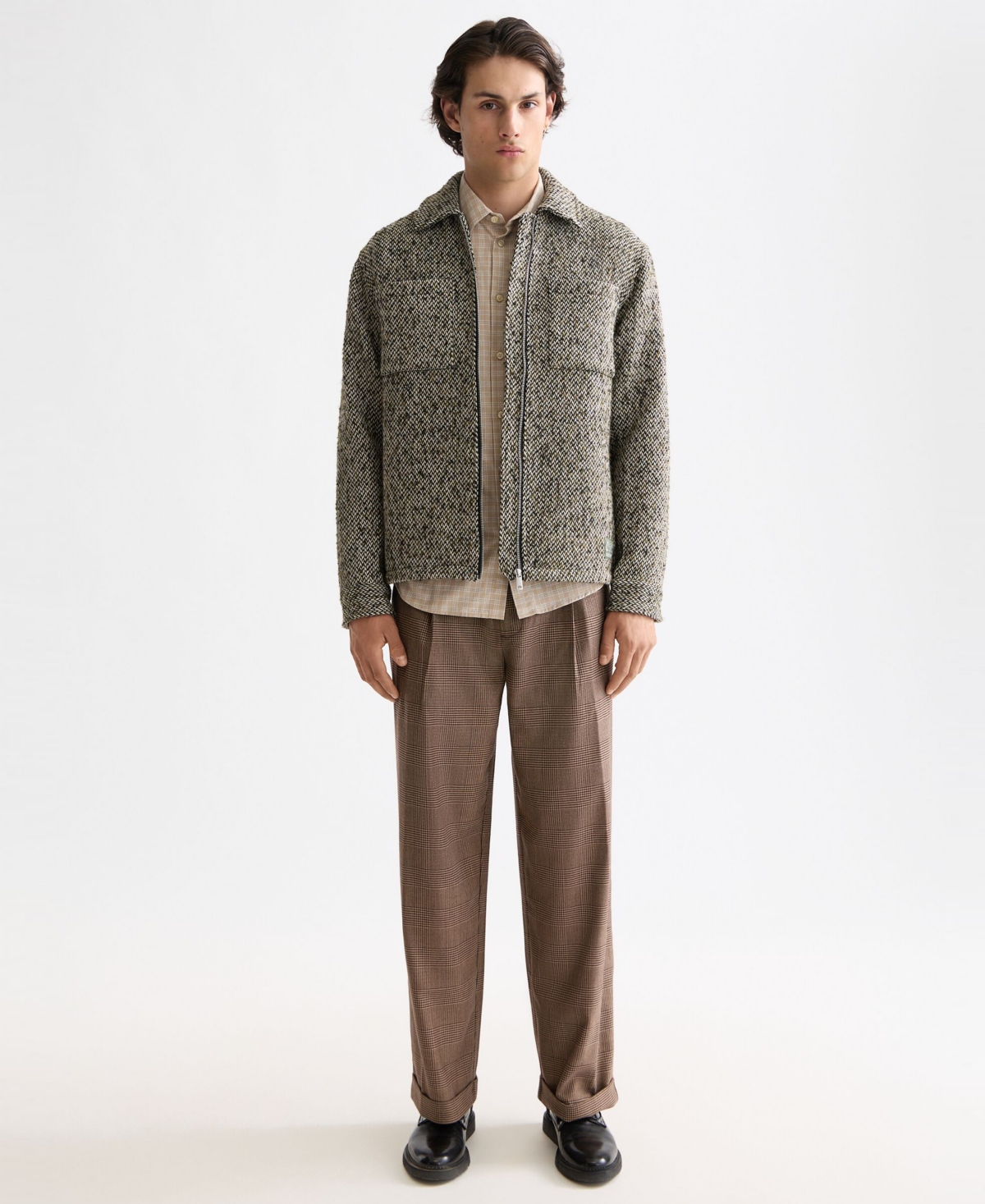 Scotch & Soda Men's Regular Fit Zip-Up Jacket
